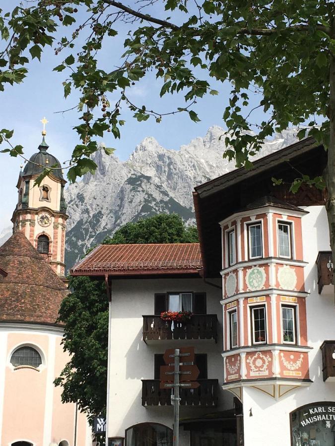 Haus Heimatliebe Daire Mittenwald Dış mekan fotoğraf